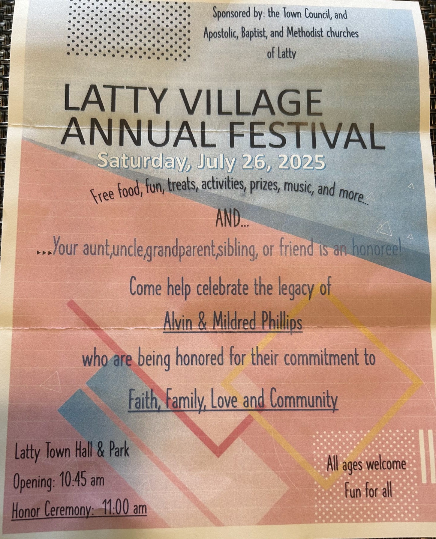 Latty-Village-Annual-Festival-2025-Poster